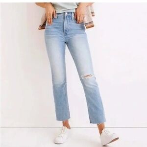 Madewell | The Perfect Vintage Jean | High Rise Light Blue Jeans